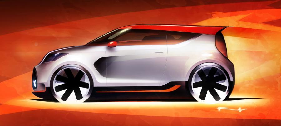 Эскиз Kia Track’ster Concept 2012 года  (фото 8 из 25)